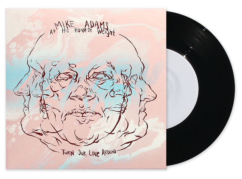 Mike Adams At His Honest Weight - Turn Our Love Around/Stay, Too Test Pressing