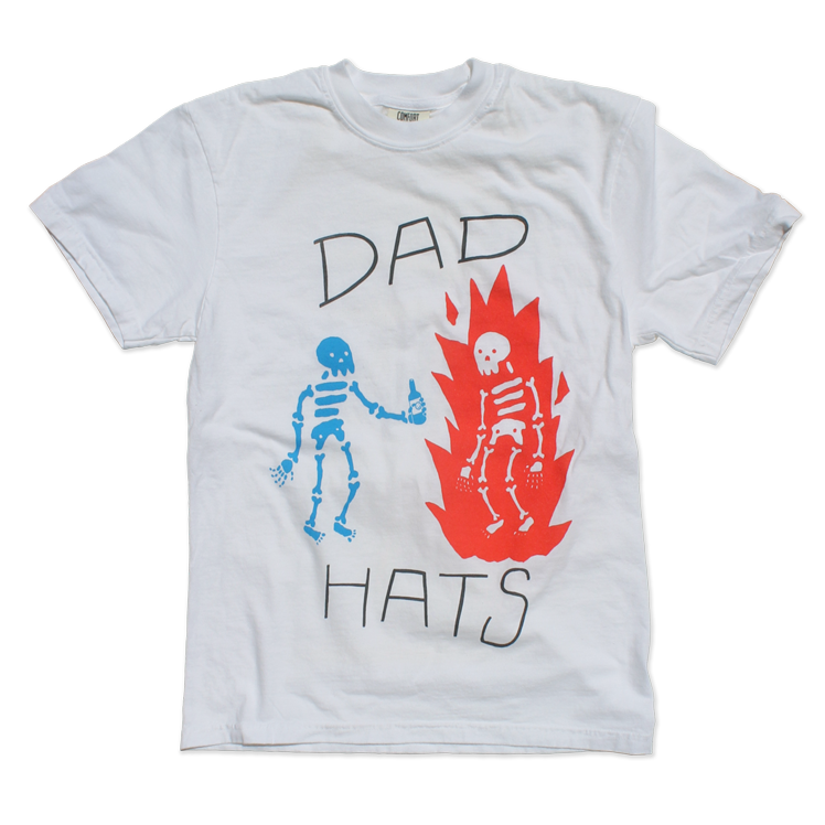 Dad Hats - Skeleton Fire Tee